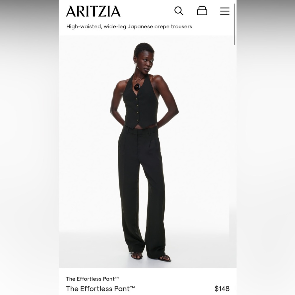 Aritzia Wilfred Effortless Pant